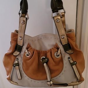 B Makowski Puddle Leather Bag